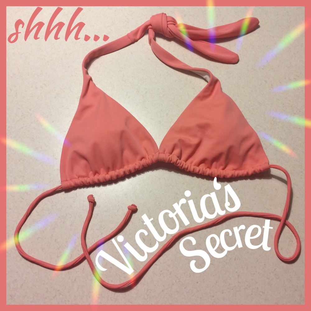 VICTORIA’S SECRET Coral Bikini Top